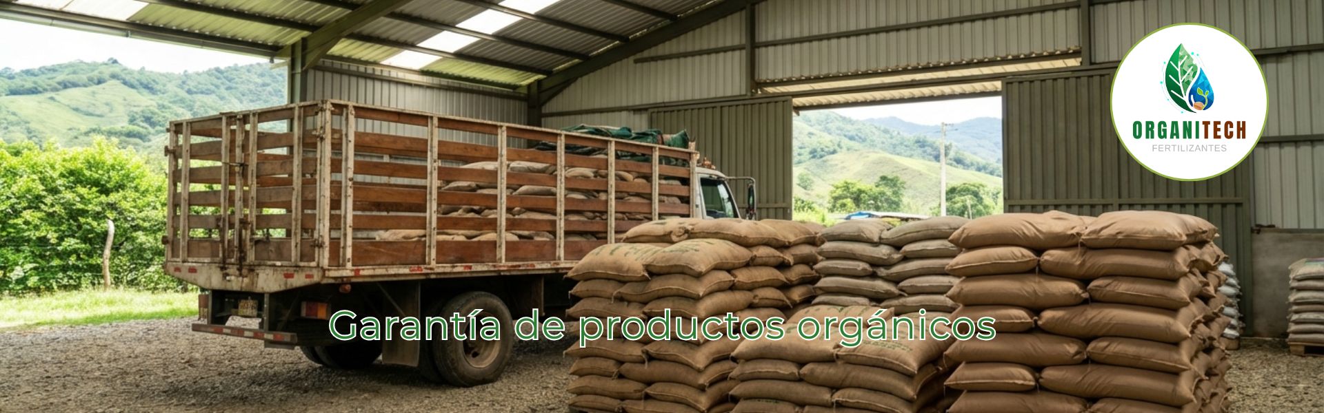 Despacho de fertilizantes orgánicos Condiciones de despacho agrícola, envíos y devoluciones de Fertilizantes Organitech