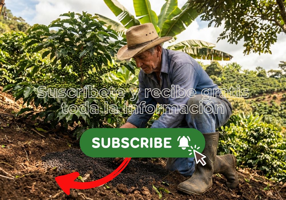 Suscripción a Organitech Aplicación de fertilizante Organitech en cultivo de aguacate - Agricultura regenerativa en Lebrija Santander